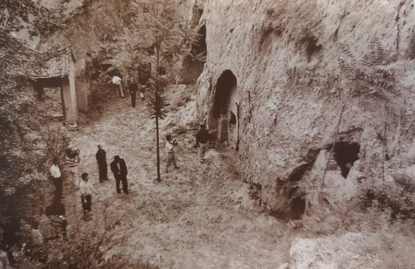 南邑村习仲勋住过的院落。(画传 拍摄)